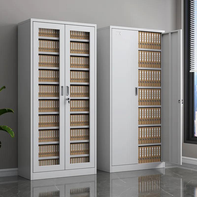 加厚钢制财务凭证柜文件柜档案柜资料柜办公室多层储物柜铁皮柜子