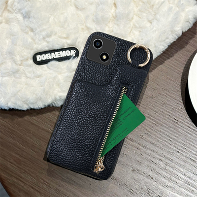 适用荣耀畅玩40S手机壳20Pro零钱包60Plus耳机包插卡套其他型号便携20新款40C全包50Plus防摔50m高级感40S荔