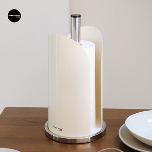 尤本家居厨房纸巾架立式 台面卷纸保鲜膜抹布收纳架免打孔置物架