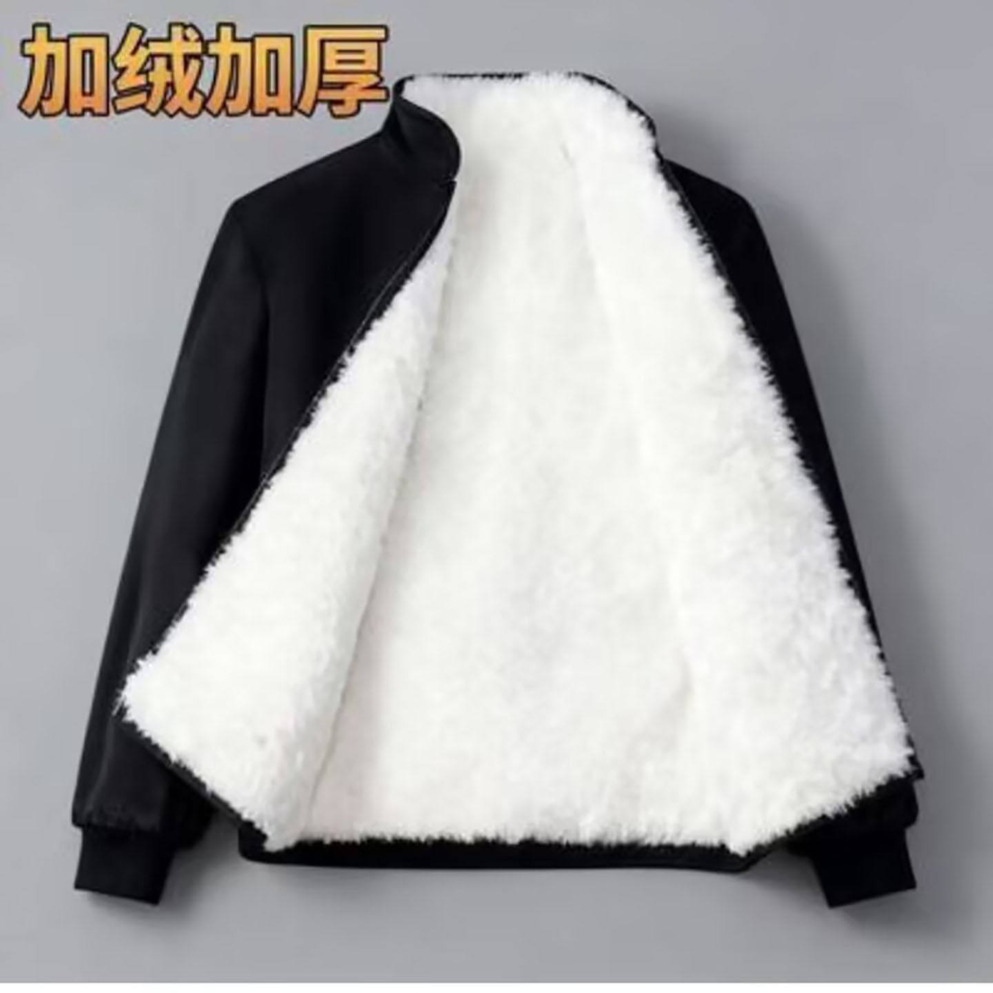 俄罗斯小羊袄吉商东北保暖棉袄皮毛一体羊皮袄男士绵羊皮防寒外a8