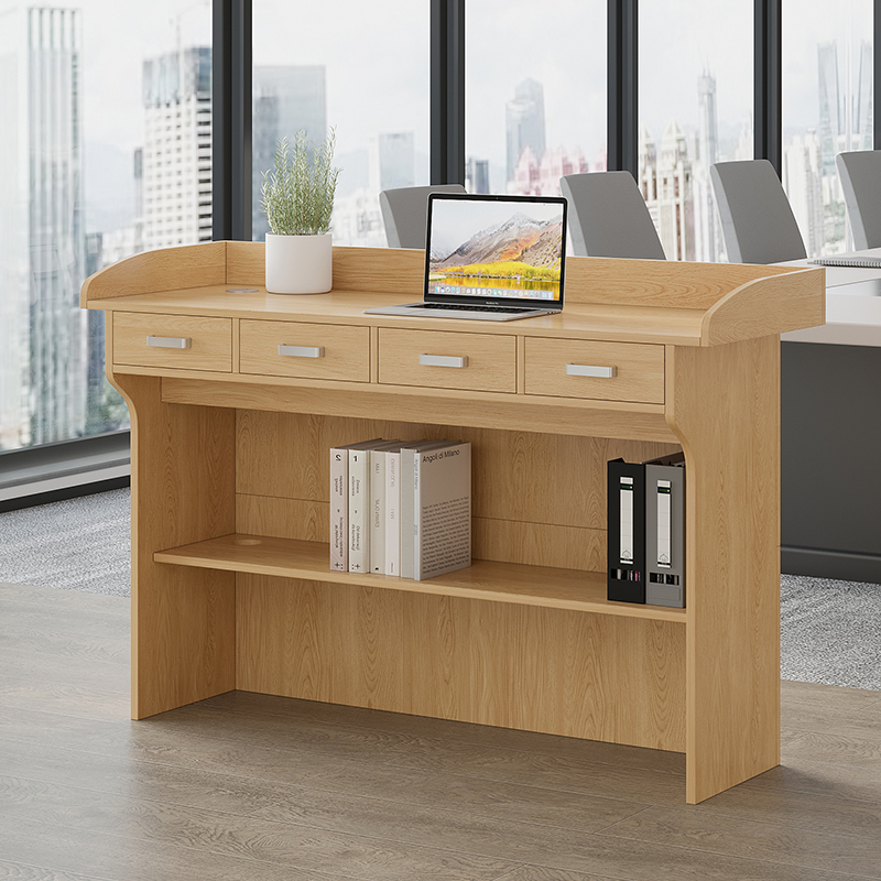 教室讲桌多媒体讲台桌老师培训发言台学校教师会议室主持台演讲台