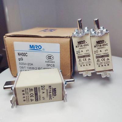 MRO茗熔熔断器保险丝保险管RT16-00C NT00C NH00C R030C RT20-000
