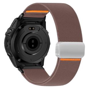 5s快拆弹力尼龙磁吸扣表带Fenix3 适用Garmin佳明fenix8 945 7s手表带3Forerunner965 955腕带 7X6Xpro