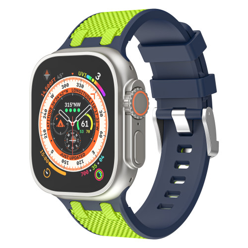 手表AppleWatch9疯马纹真皮表带