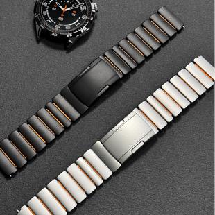 S4一株纯钛橡胶表带Watch S1pro手表带color2替换带Sport钛金属22mm新款 高级腕带 适用小米Watch