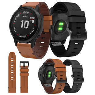 Garmin佳明fenix7/7x/fenix3/hr 手表皮带真皮5x/fenix6x/plus/d2 bravo/quaitx3/Descent mk1/2快拆表带26mm
