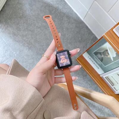 适用苹果手表se表带个性女款腕带