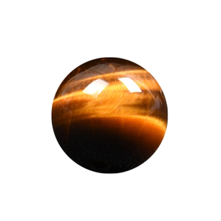 A天然黄虎眼石散珠子虎睛石木变石圆珠diy水晶串珠手链项链