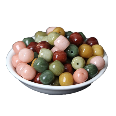 阿拉善玛瑙老型珠腰珠桶珠散珠