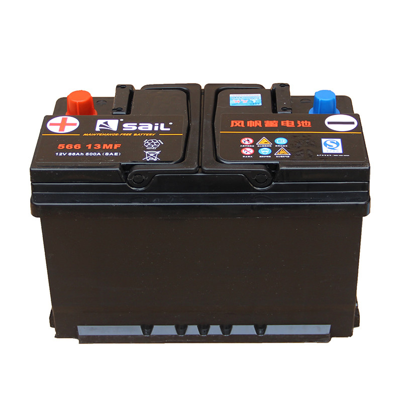 风帆蓄电池56613适用福克斯致胜蒙迪欧麦柯斯福睿斯 66ah汽车电瓶