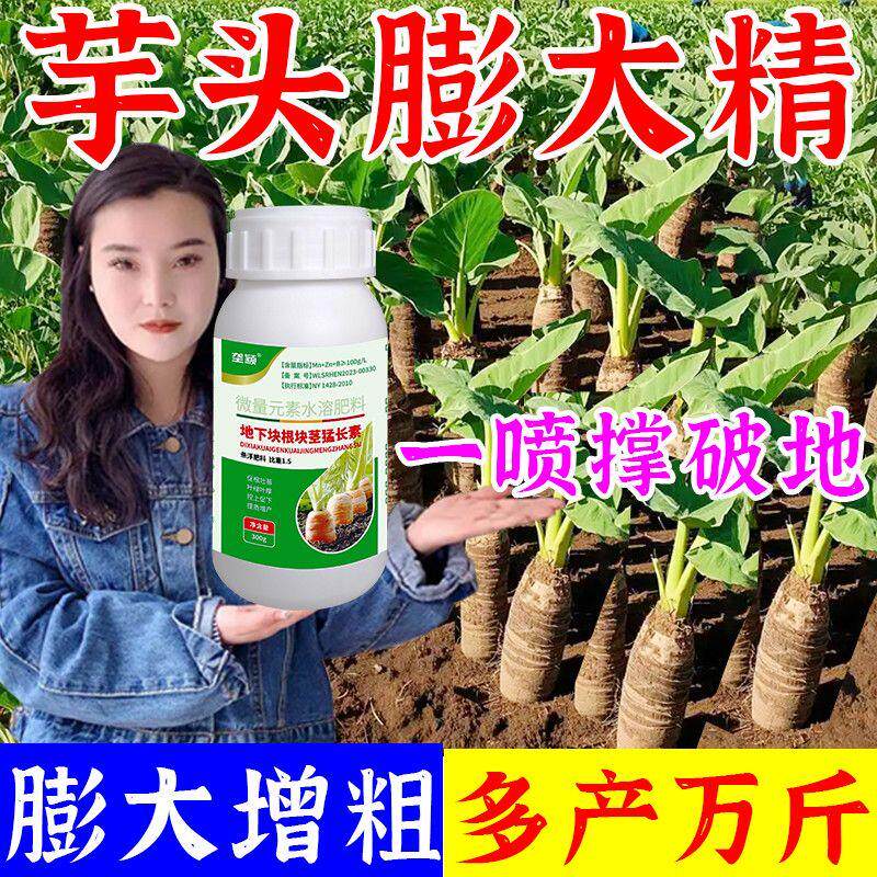 芋头专用膨大增产叶面肥