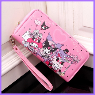 儿童卡通日韩库洛米美乐蒂儿童零钱包新年礼物横板女童手提钱包