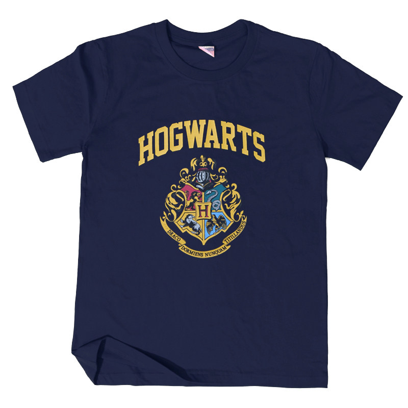 电影哈利波特神奇动物t恤 男女士短袖圆领衣服 harry potter t恤