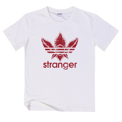 美剧 STRANGER THINGS 怪奇物语周边t恤短袖男女士恶搞情侣装半袖
