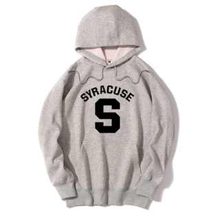 雪城大学校服男女装套头连帽卫衣Syracuse University加绒和薄款