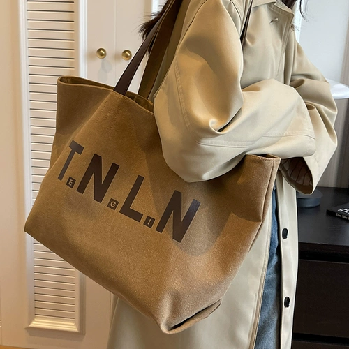 Вместительный и большой шоппер, вместительная и большая барсетка, льняная сумка, изысканный стиль