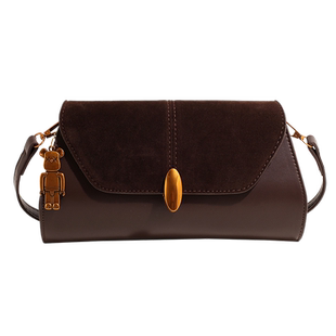 高级感包包女士2024新款百搭设计感小众斜挎包时尚复古腋下法棍包