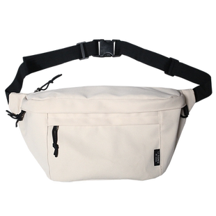 斜挎包男款腰包2024新款大容量胸包女运动背包男生单肩休闲小挎包