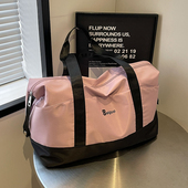 短途旅行包女轻便大容量学生收纳行李包手提袋待产包行李箱附加包