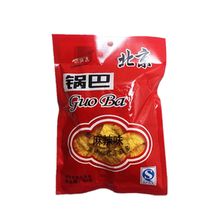 脆爆虎北京锅巴怀旧零食麻辣味甜味北京锅巴加北京方便面混装20包