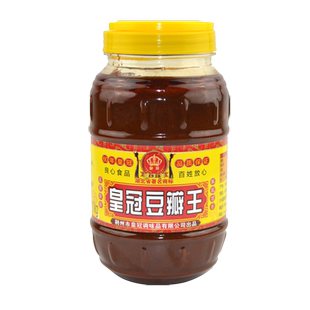 湖北荆州特产荆沙皇冠豆瓣酱豆瓣王1kg甲鱼杜家鸡油焖大虾专用酱