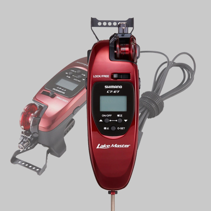 禧玛诺/shimano lake master ct-et 电动卷线轮冰钓筏钓公鱼轮
