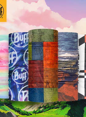 Buff魔术头巾春秋跑步脖套户外运动面罩透气面巾钓鱼骑行防晒吸汗