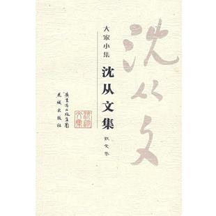 选编 社 大家小集 著 杨早 沈从文 书 沈从文集 花城出版 凌云岚 正版