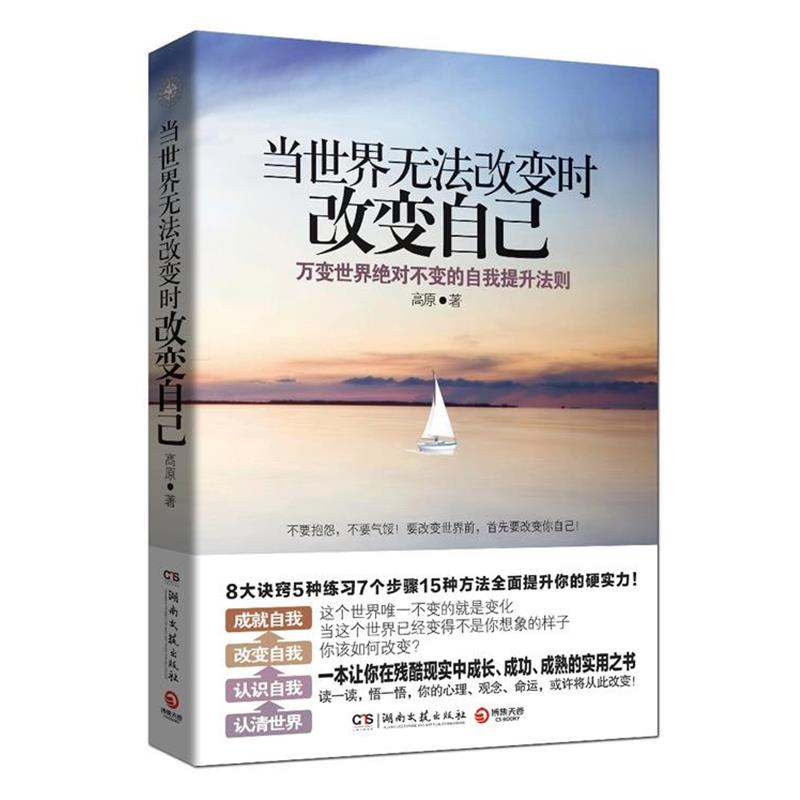 【正版书】 当世界无法改变时改变自己 高原 著 湖南文艺出版社