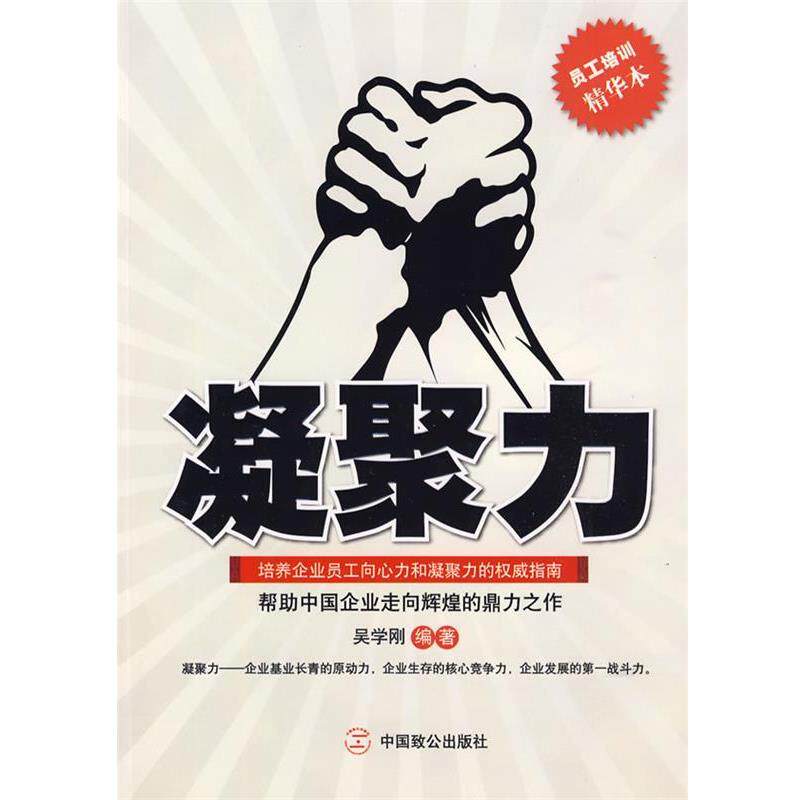 【正版书】 凝聚力 吴学刚 编著 中国致公出版社