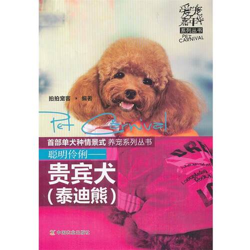 【正版书】 聪明伶俐 贵宾犬 泰迪熊 拍拍宠客　编著 中国农业出版社
