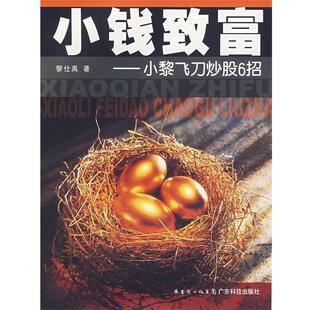 小钱致富：小黎飞刀炒股6招 书 黎仁禹 著 社 广东科技出版 正版