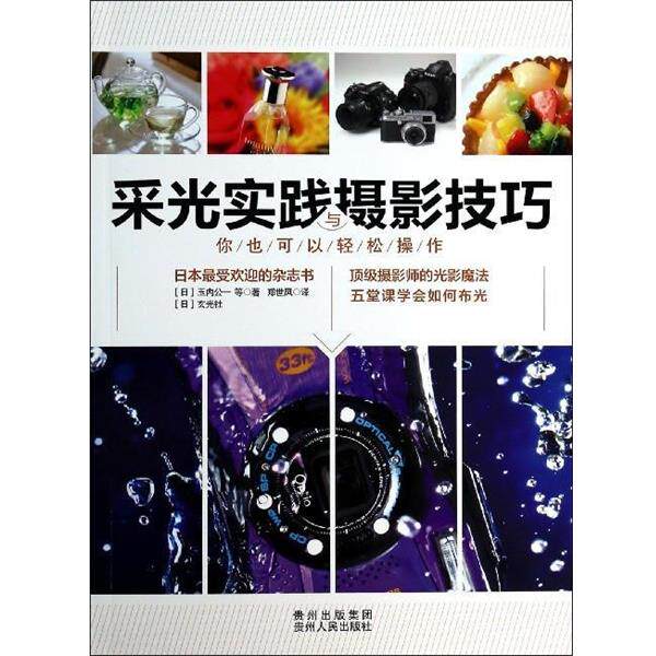 【正版书】 采光实践与摄影技巧 (日)玉内公一　等著,郑世凤　译 贵州人民出版社