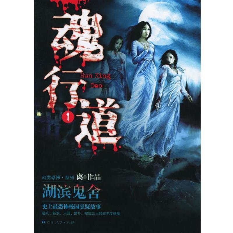 【正版书】 魂行道1:湖滨鬼舍——幻觉恐怖系列 离 著 广西人民出版社