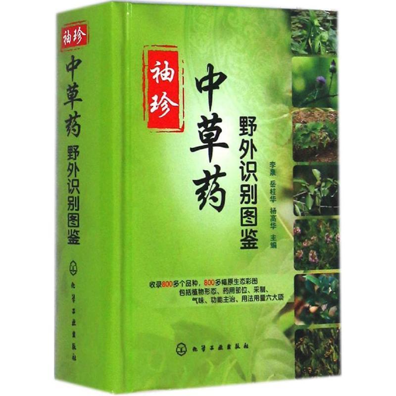 【正版书】 袖珍中草药野外识别图鉴 李泉,岳桂华,杨高华 化学工业出版社