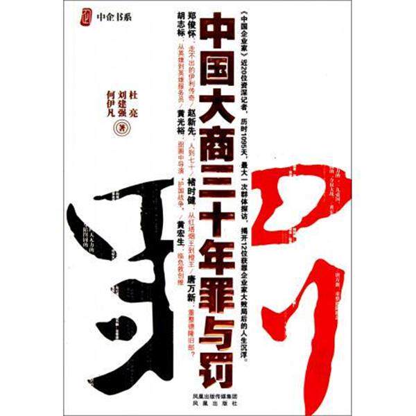 【正版书】 中国大商三十年罪与罚 杜亮 等 著 凤凰出版社