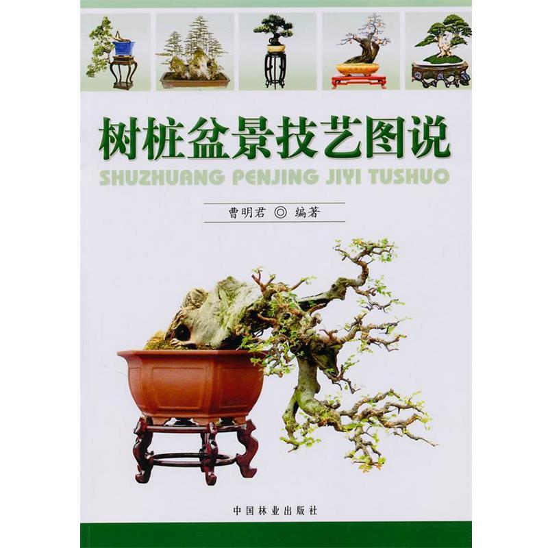 【正版书】 树桩盆景技艺图说 曹明君　编著 中国林业出版社
