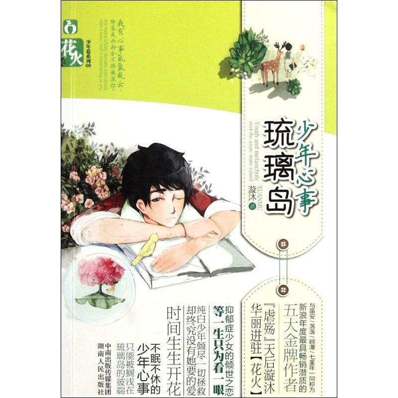 【正版书】 少年心事琉璃岛 漩沐 著 湖南人民出版社