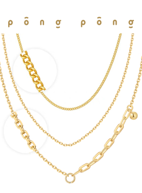 pongpong怦怦跳18k链ins肖邦链