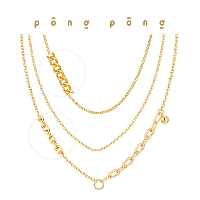 pongpong怦怦跳18k链ins肖邦链