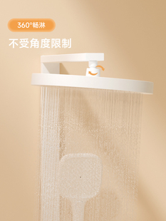 淋浴器 浴室置物明装 喷头直播间 家用水匀Z3淋浴花洒爱增压水全铜