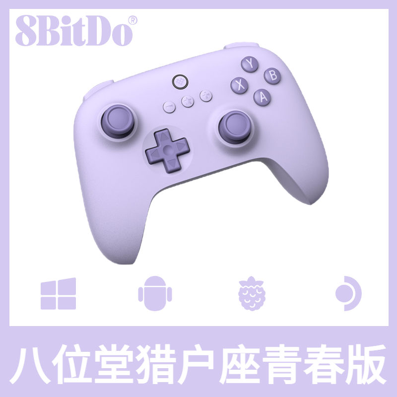 八位堂猎户座青春版无线手柄2.4g接收器游戏手柄有线连接PC树莓派