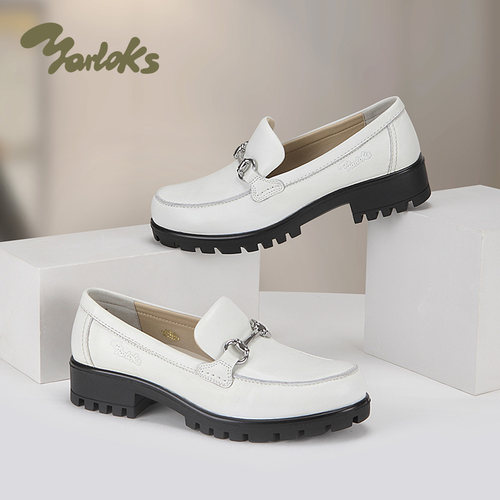 雅乐士女士英伦风乐福鞋