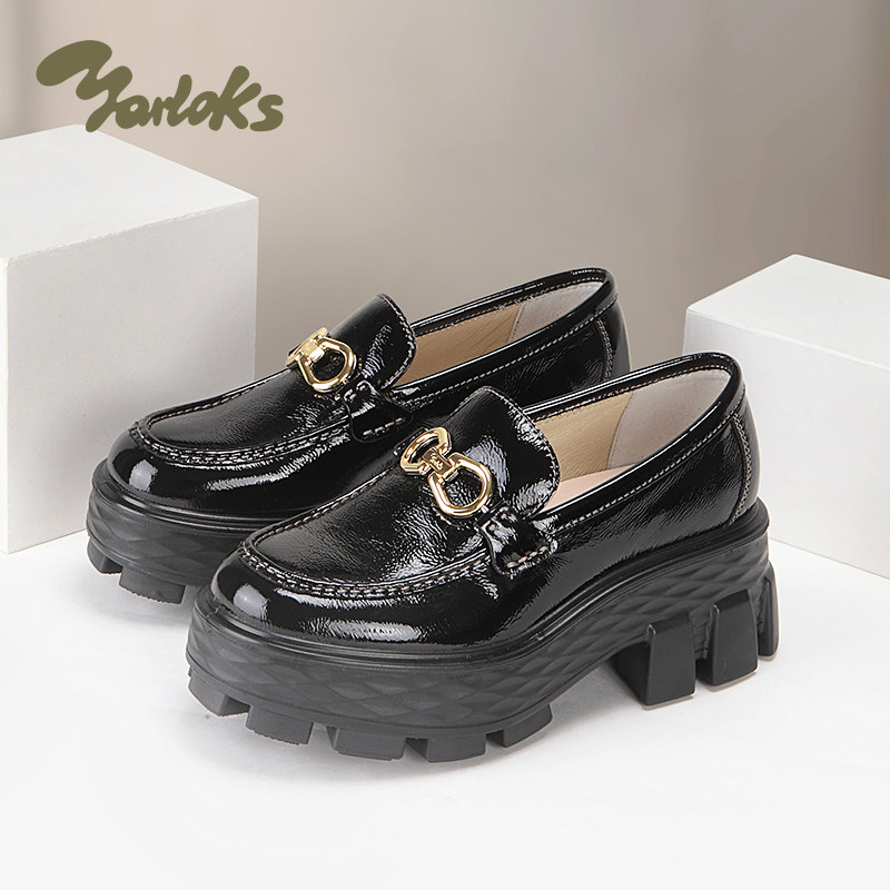 Yarloks/雅乐士英伦风厚底增高乐福鞋通勤单鞋一脚蹬女鞋 2322201,女鞋,乐福鞋（豆豆鞋）,淘宝优惠券,粉丝福利购,淘宝优惠卷