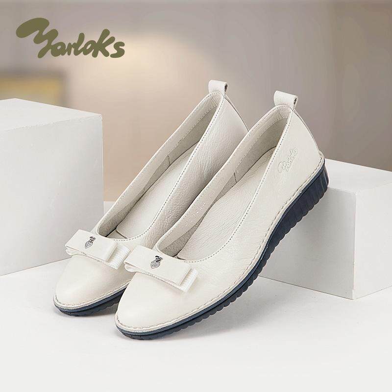 Yarloks/雅乐士法式一脚蹬气质女单鞋浅口平底鞋妈妈鞋 2422404,女鞋,浅口单鞋,淘宝优惠券,粉丝福利购,淘宝优惠卷