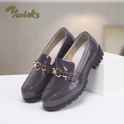 Yarloks/雅乐士英伦风乐福鞋女鞋