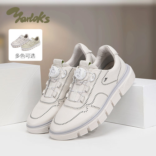 头层牛皮帮面，FBS快速穿脱设计，连帮注塑