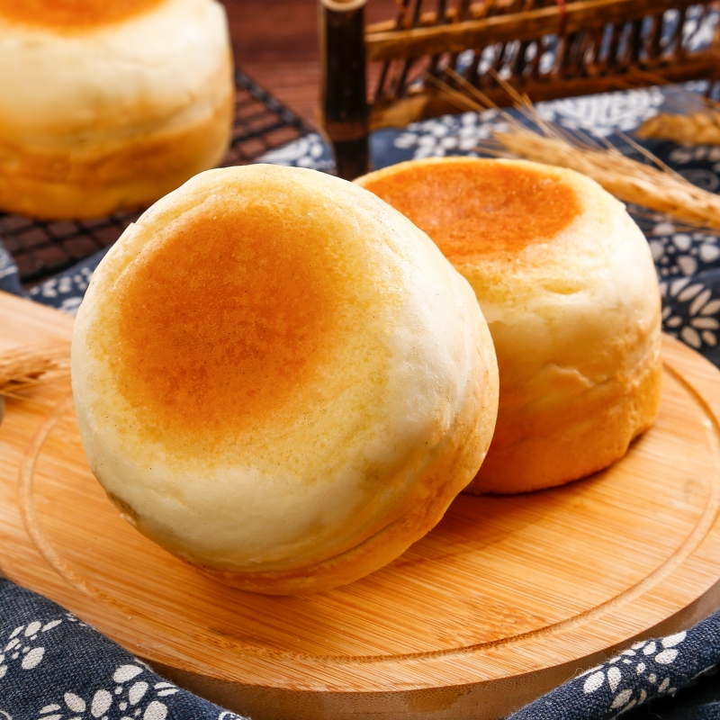 陇禾源火烧子甘肃经典手工烤馍原味烤馍即食早餐糕点小烤馍烧壳子