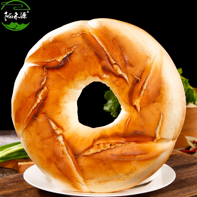 陇禾源圈圈锅盔1500g*1个装甘肃特色面食原味锅盔烙饼速食糕点,粮油调味/速食/干货/烘焙,馅饼/烧饼/锅盔,淘宝优惠券,粉丝福利购,淘宝优惠卷