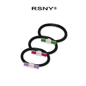 推荐 RSNY多彩蝴蝶结发圈22年新款 时尚 轻奢设计发饰 1639